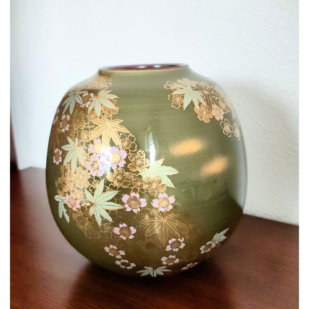 九谷焼 花瓶 九谷焼 花瓶 吉田屋花鳥（高19.5cm） : 九谷焼専門店 和座