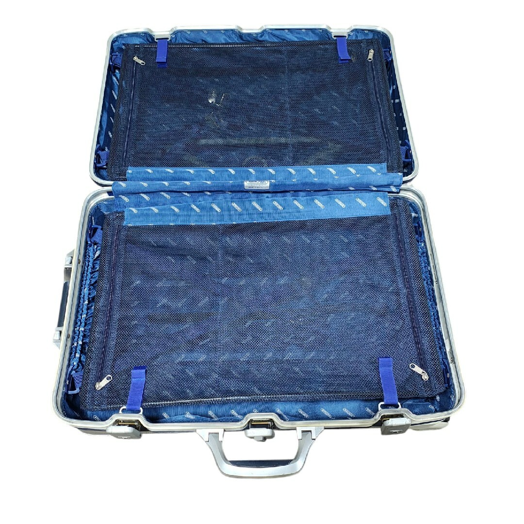 青ロゴ RIMOWA CLASSIC FLIGHT 2輪 63L キャリーケース 廃盤 青ロゴ