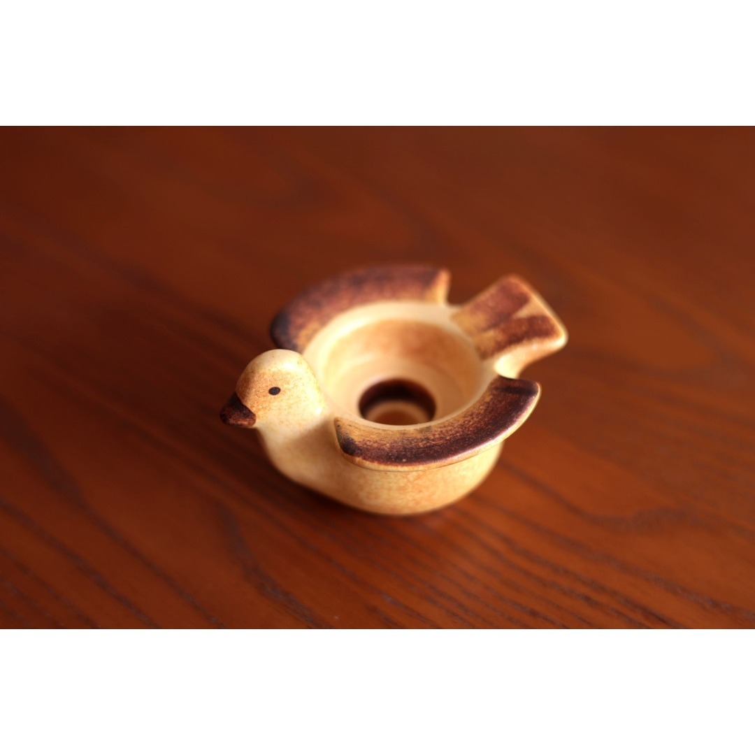 Lisa Larson リサラーソン キャンドルホルダー 鳩 62504 Lisa Larson