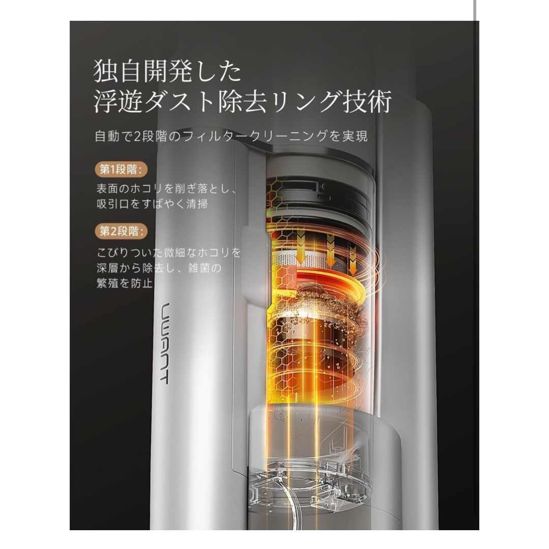 2025年最新コードレス掃除機充電・収納・ゴミ収集一体型3in1定価31800円