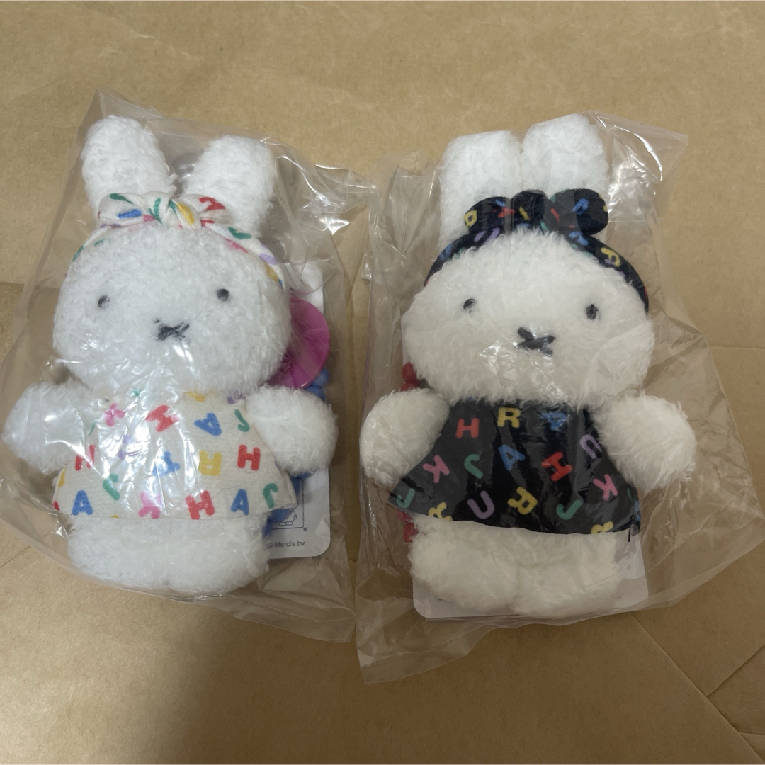 原宿限定 ミッフィー &ミーア バッグチャーム マスコット2個セット miffy