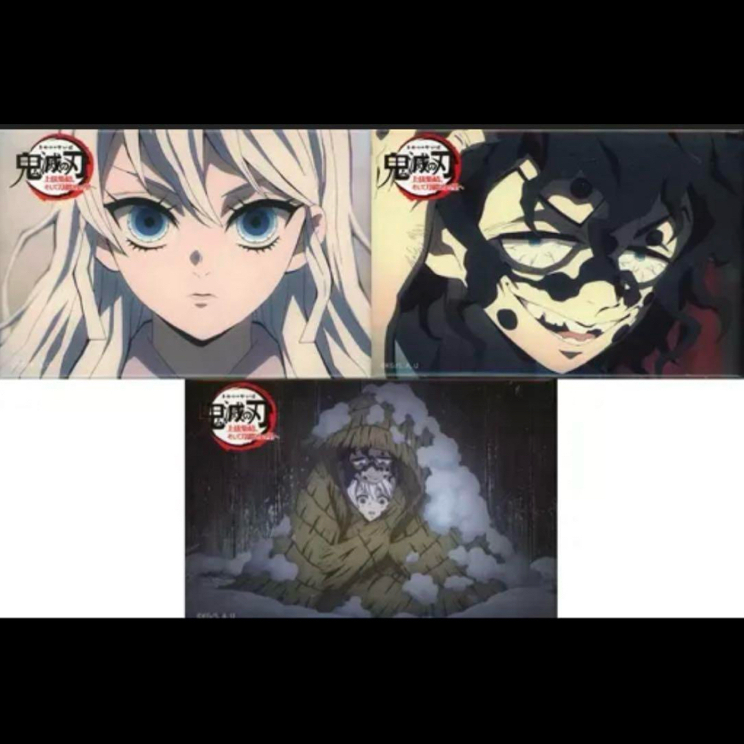 鬼滅の刃 場面写スクエア缶バッジ 梅 妓夫太郎 鬼滅の