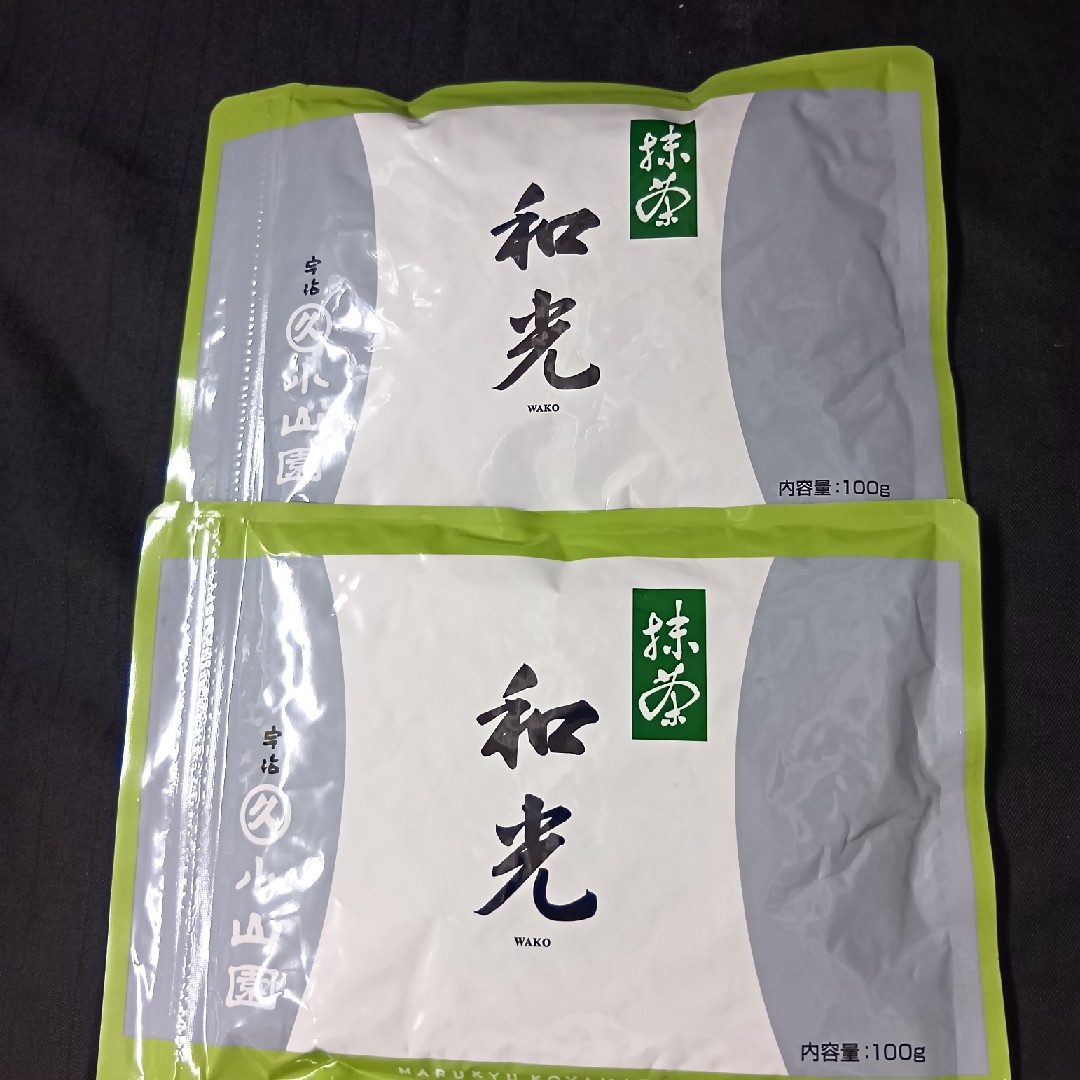 和光100㌘2袋宇治抹茶丸久小山園