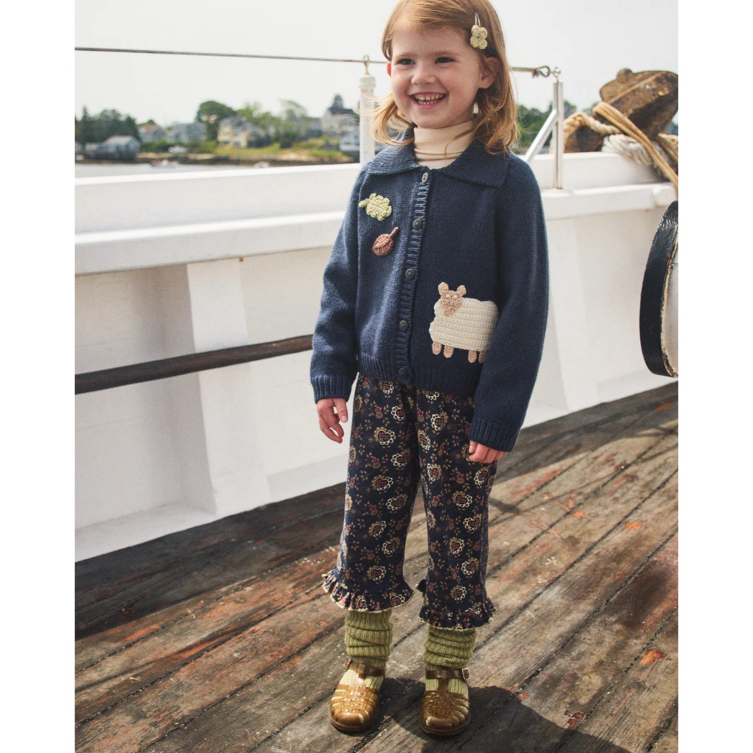 Misha&Puff RUFFLE PEDAL PUSHER PANTS 4 Y