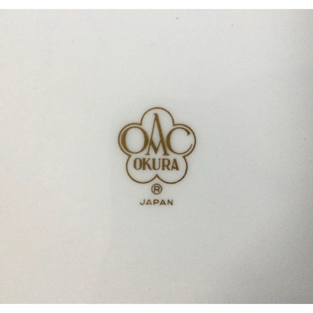 大倉陶園 花瓶 瑠璃金蝕 葡萄 花器 花入 フラワーベース M