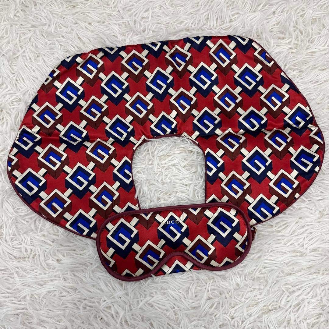箱付き】GUCCI とラベルセット スリッパ L アイマスク バッグ
