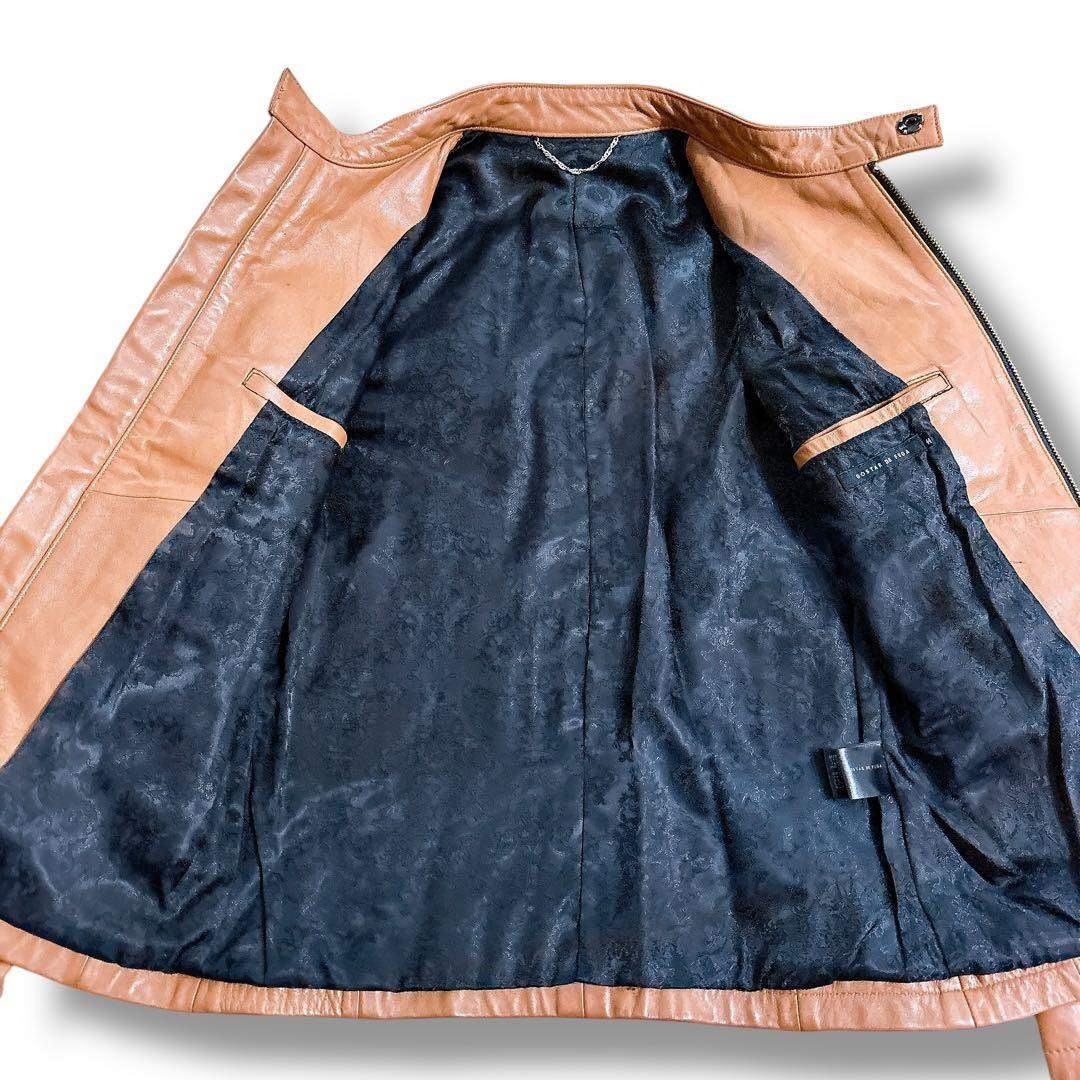 00s y2k FUGA single rider leather jacket｜FUGA riders leather