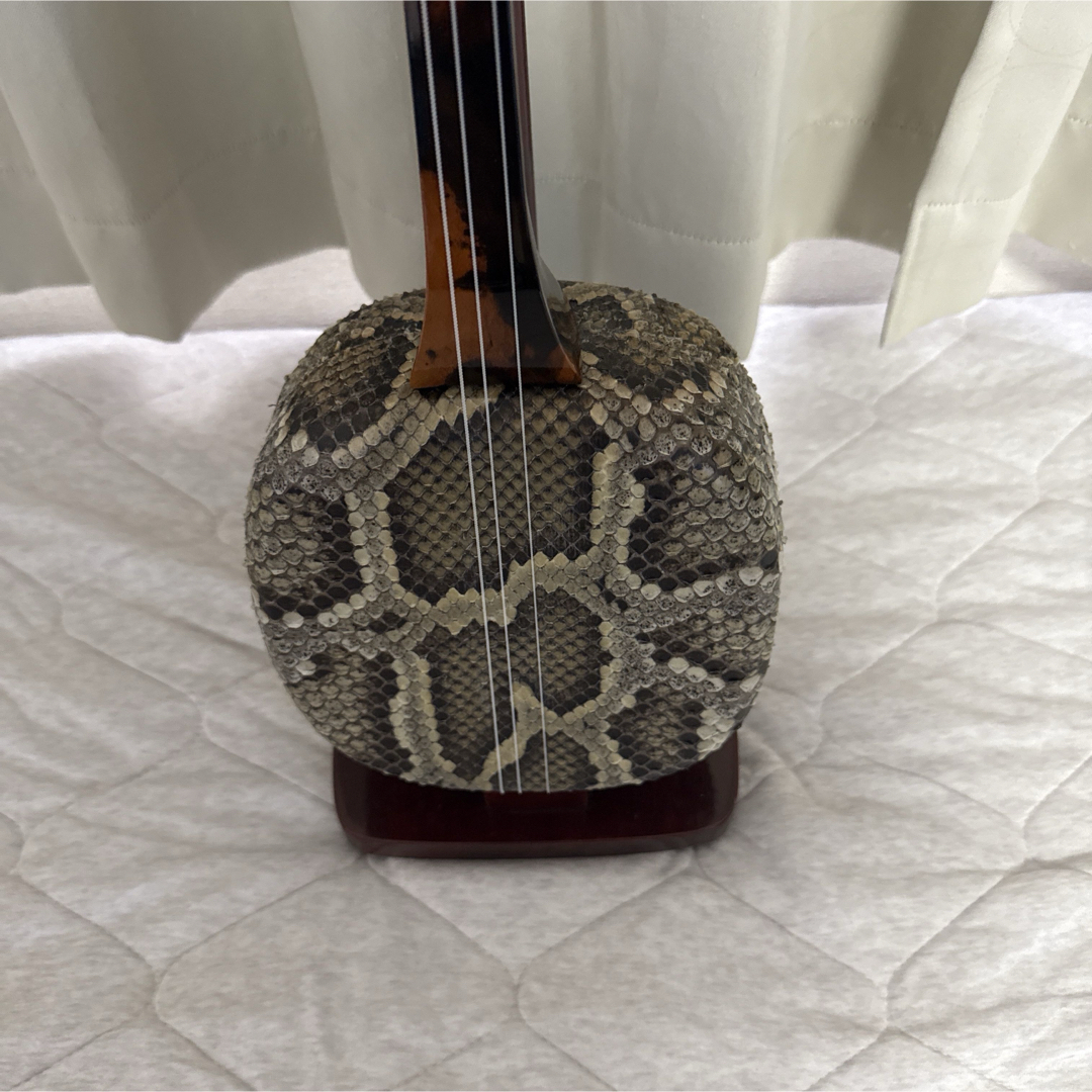 八重山黒木 小ユナー （クーユナー）三線