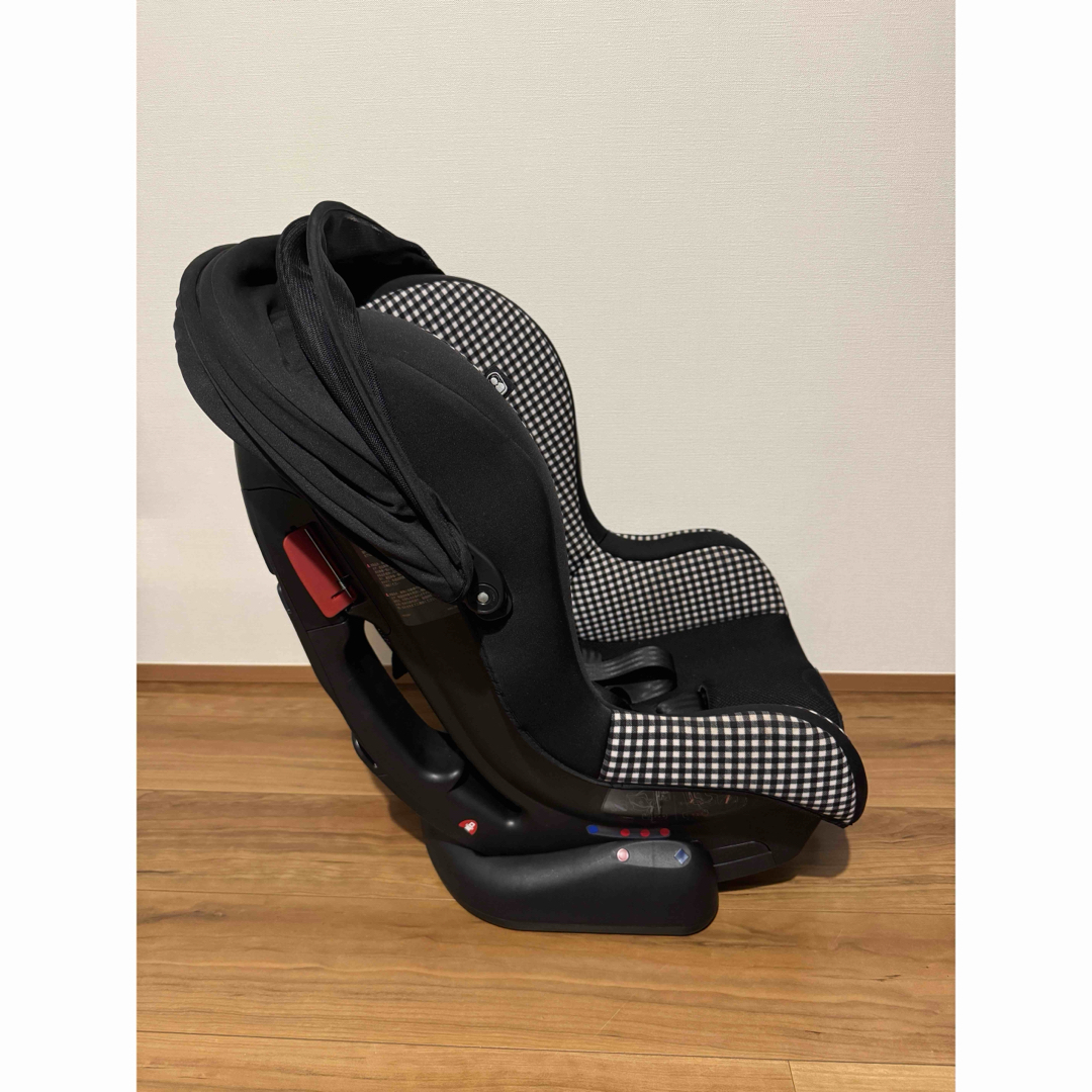Joie チャイルドシート チルト キャノピー付 ギンガムチェックブラック(1台