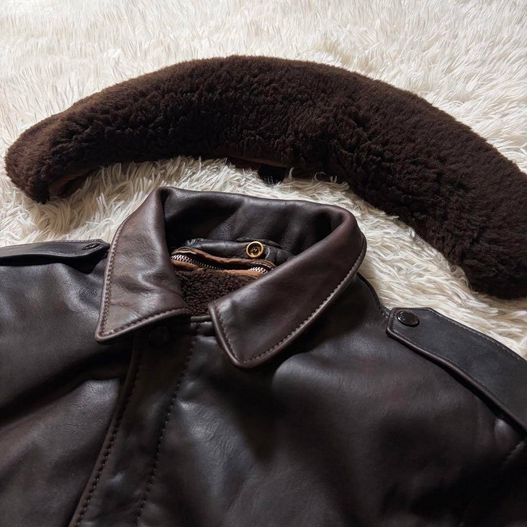 schott - 美品✨schott フライトジャケット G-1 184SM 本革 USA製 40の