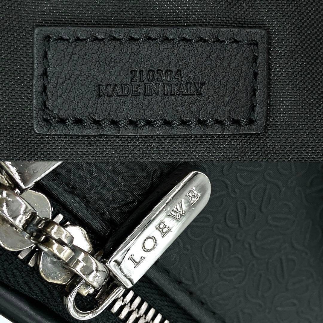 LOEWE - 【LOEWE】キャリーケース リピートアナグラム PVC ブラック 2