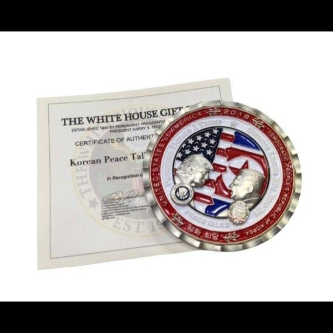 新品 2018年 米朝首脳会談 記念 トランプ大統領 金正恩 注目】トランプ