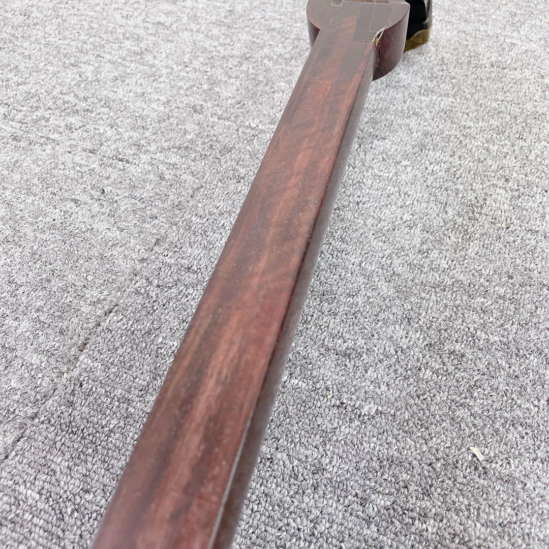 三味線 紅木 子持綾杉胴 中棹 一本溝の通販はau PAY マーケット - 輸入