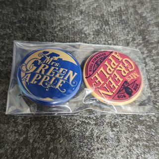 期間限定値引き中【激レア】ミセスグリーンアップル缶バッジ 2個セット