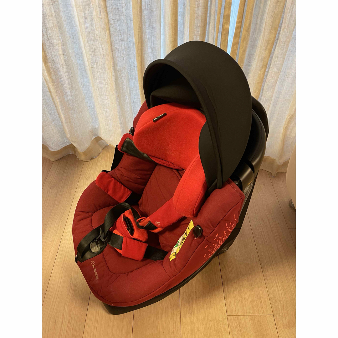 美品】MAXI-COSI AXISSFIX PLUS ノマドレッド