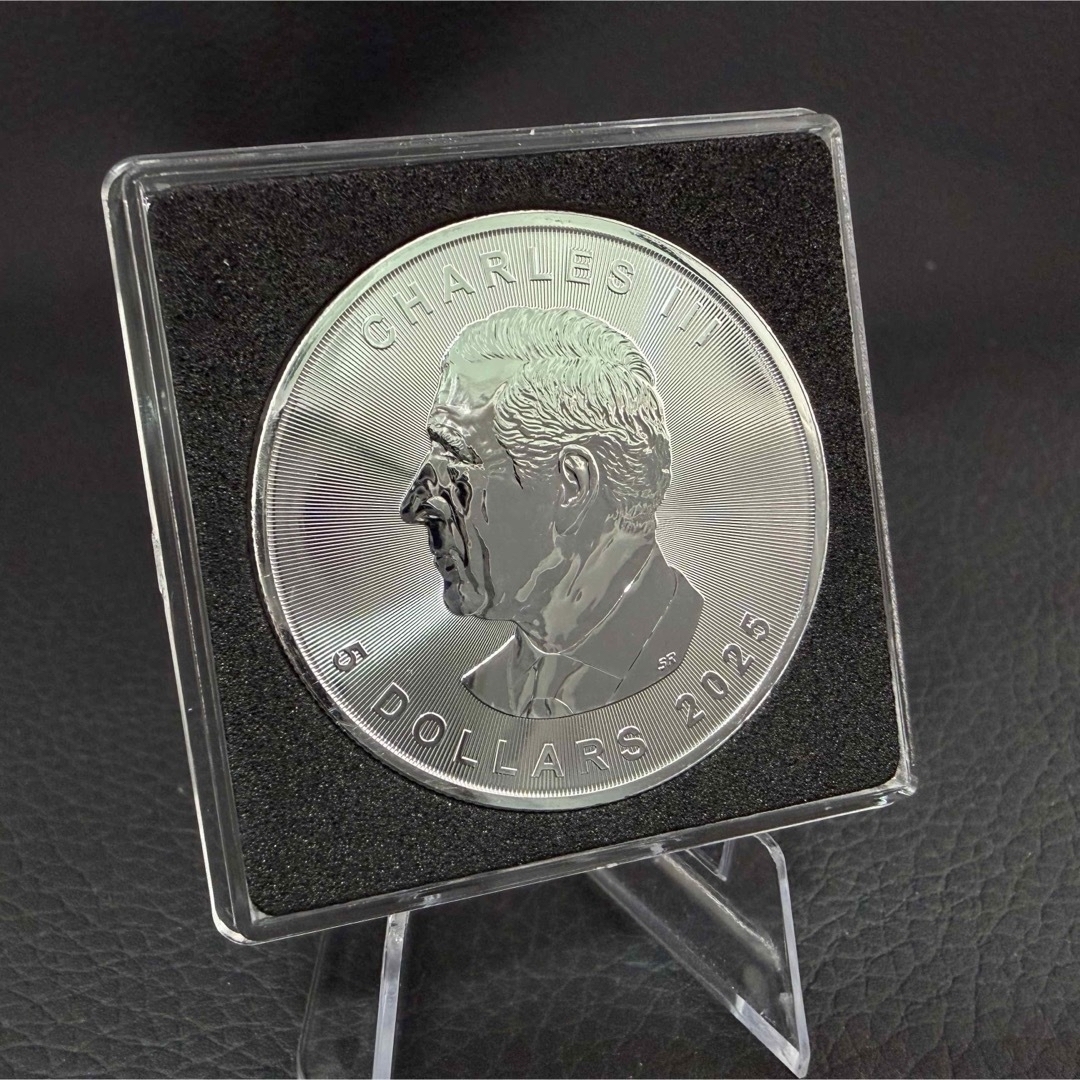 メイプルリーフ 銀貨 カラー 古代エジプト ホルスの目 1オンス 1oz