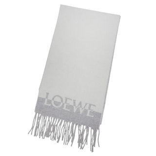 超レア！LOEWE マフラーブローチ 美品 ホワイト 白 LOEWE(ロエベ