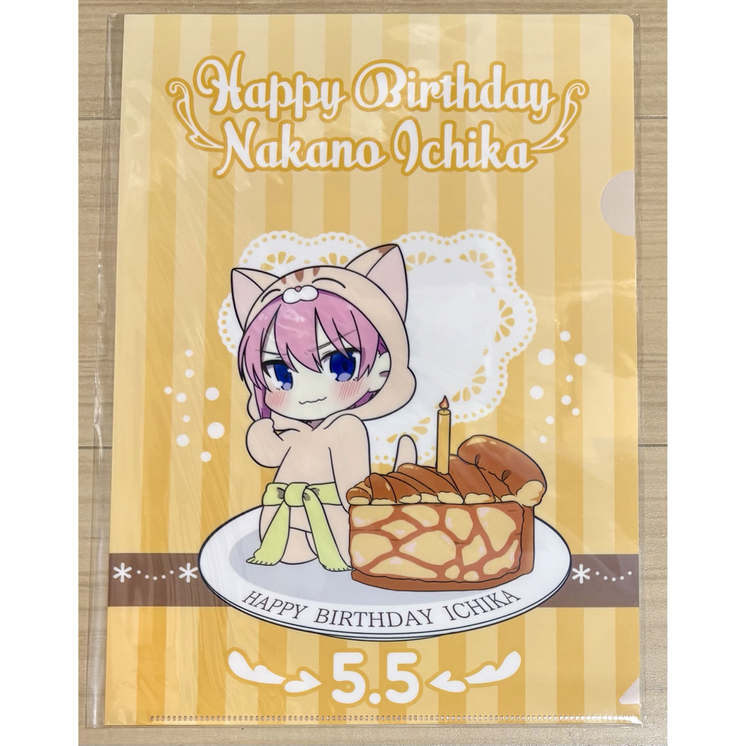 五等分の花嫁 あにまるっこ クリアファイル 2020バースデーver. の通販