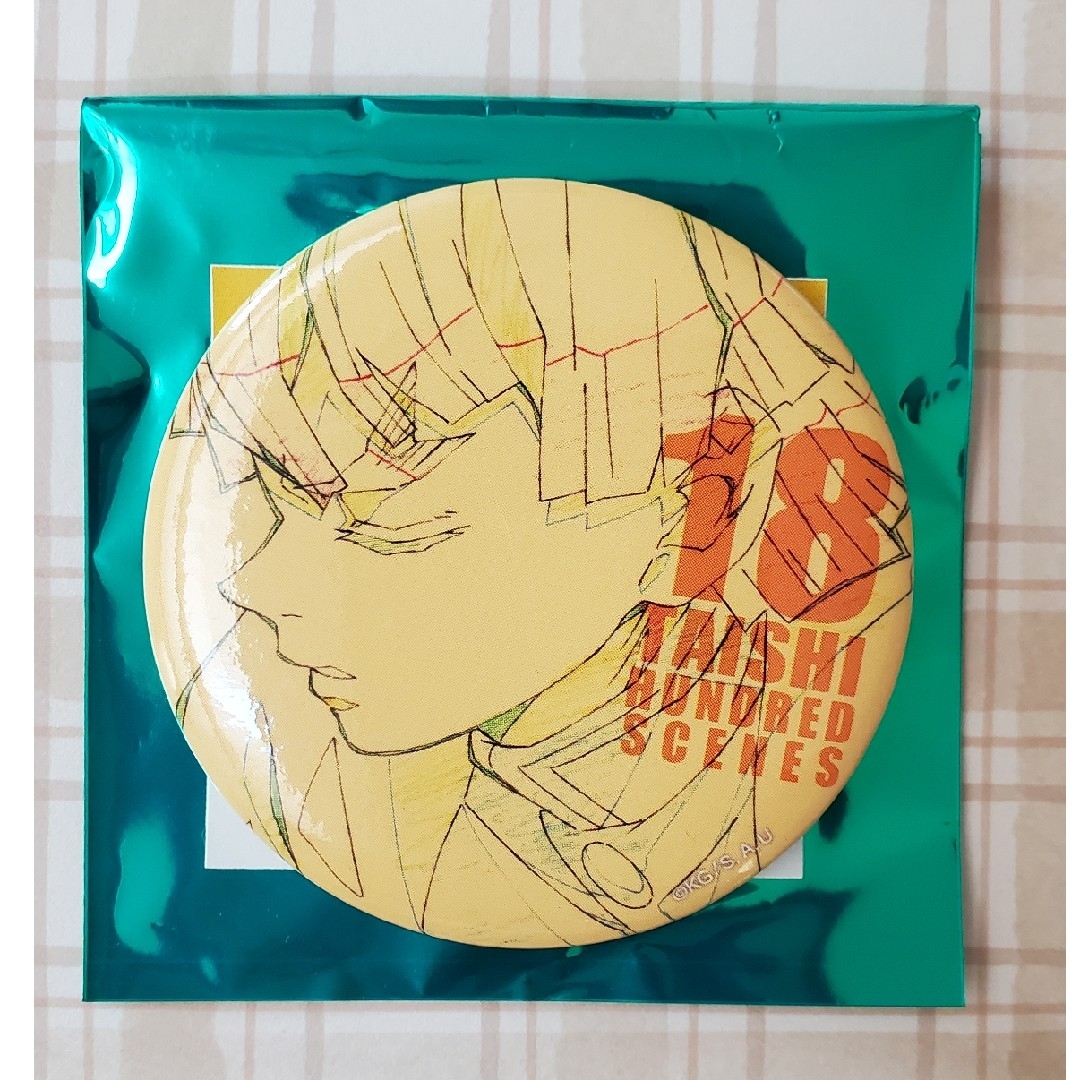 鬼滅の刃 隊士百景 我妻善逸 エモーショナル缶バッジ 鬼滅