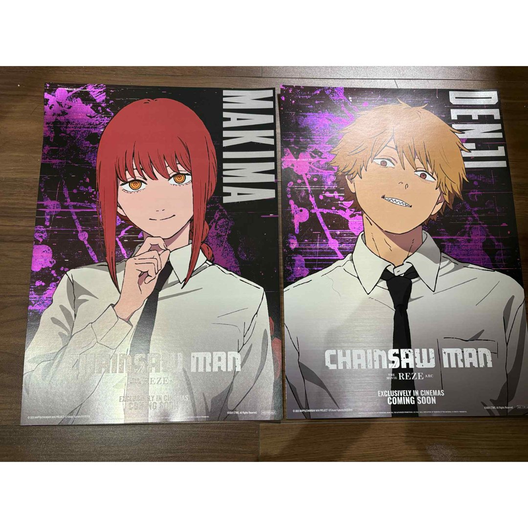 チェンソーマン レゼ編 特典 台湾 大判 ポスター レゼ 台湾 限定 劇場