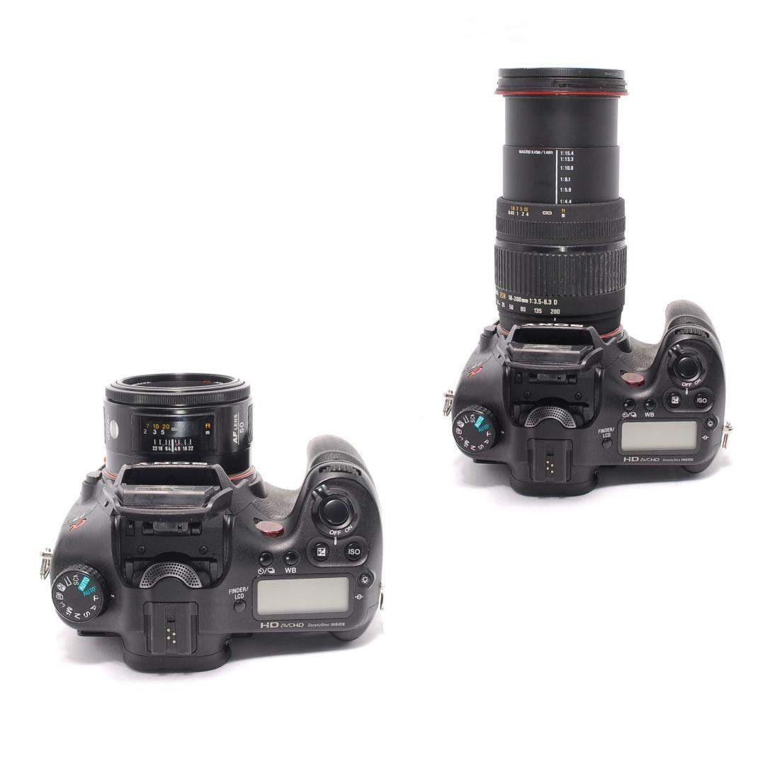 ❤即購入1000円OFF❤SONY α77 単焦点 50mm ×広角＆望遠