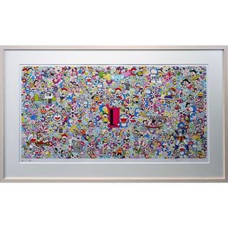 村上隆 版画 ピンキーちゃん 村上隆 版画 ピンキーちゃん お花