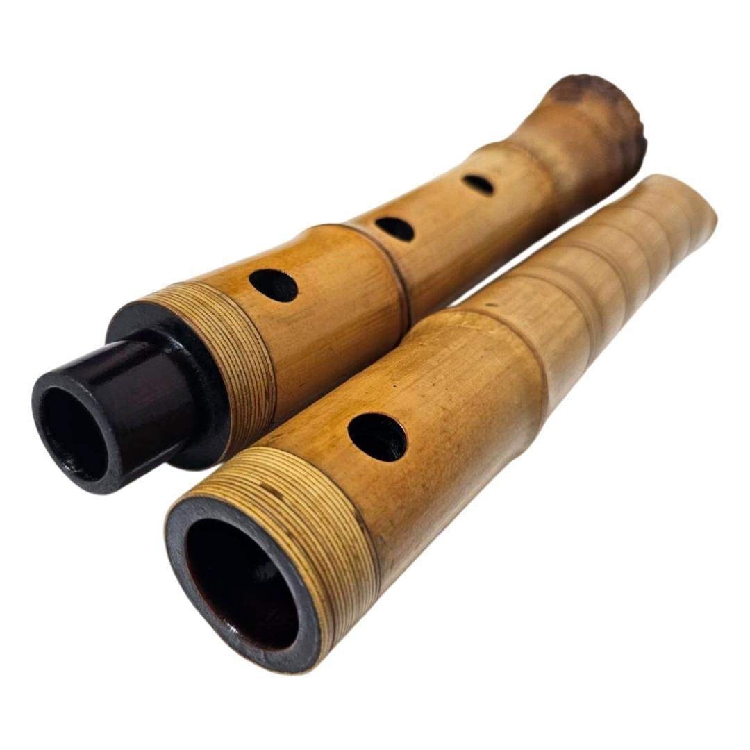 希少 尺八 琴古流 佐竹 1尺6寸 5孔 銘あり 2印