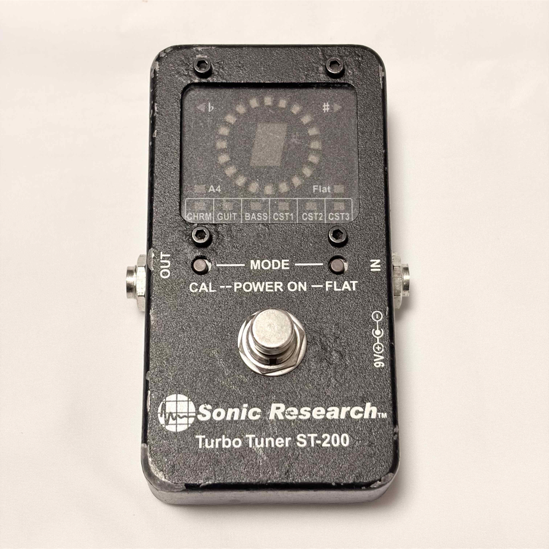 希少 Sonic Research ST-200 チューナー エフェクター