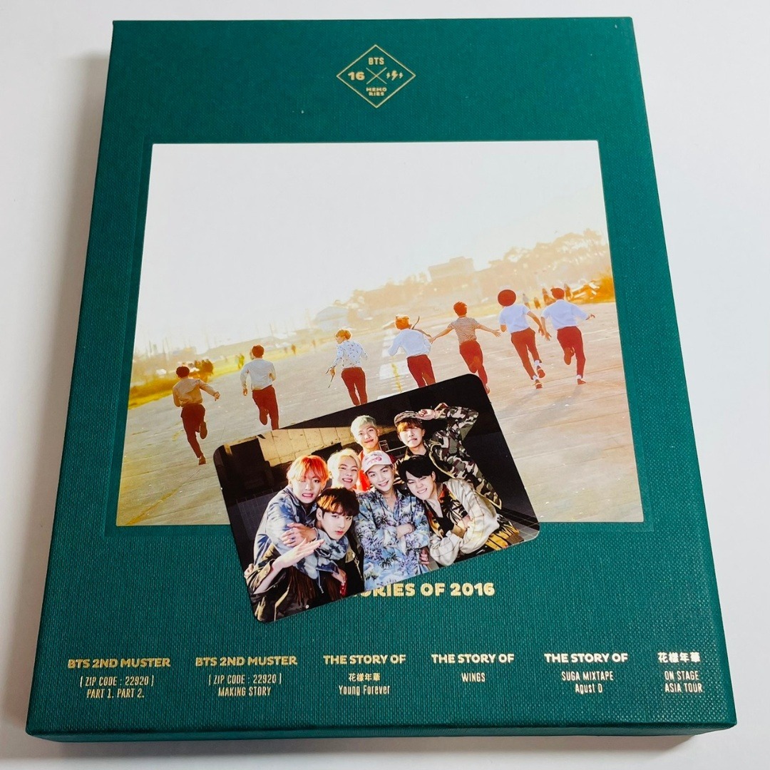 希少トレカ付☆BTS MEMORIES OF 2016 DVD 日本語字幕付 BTS MEMORIES OF