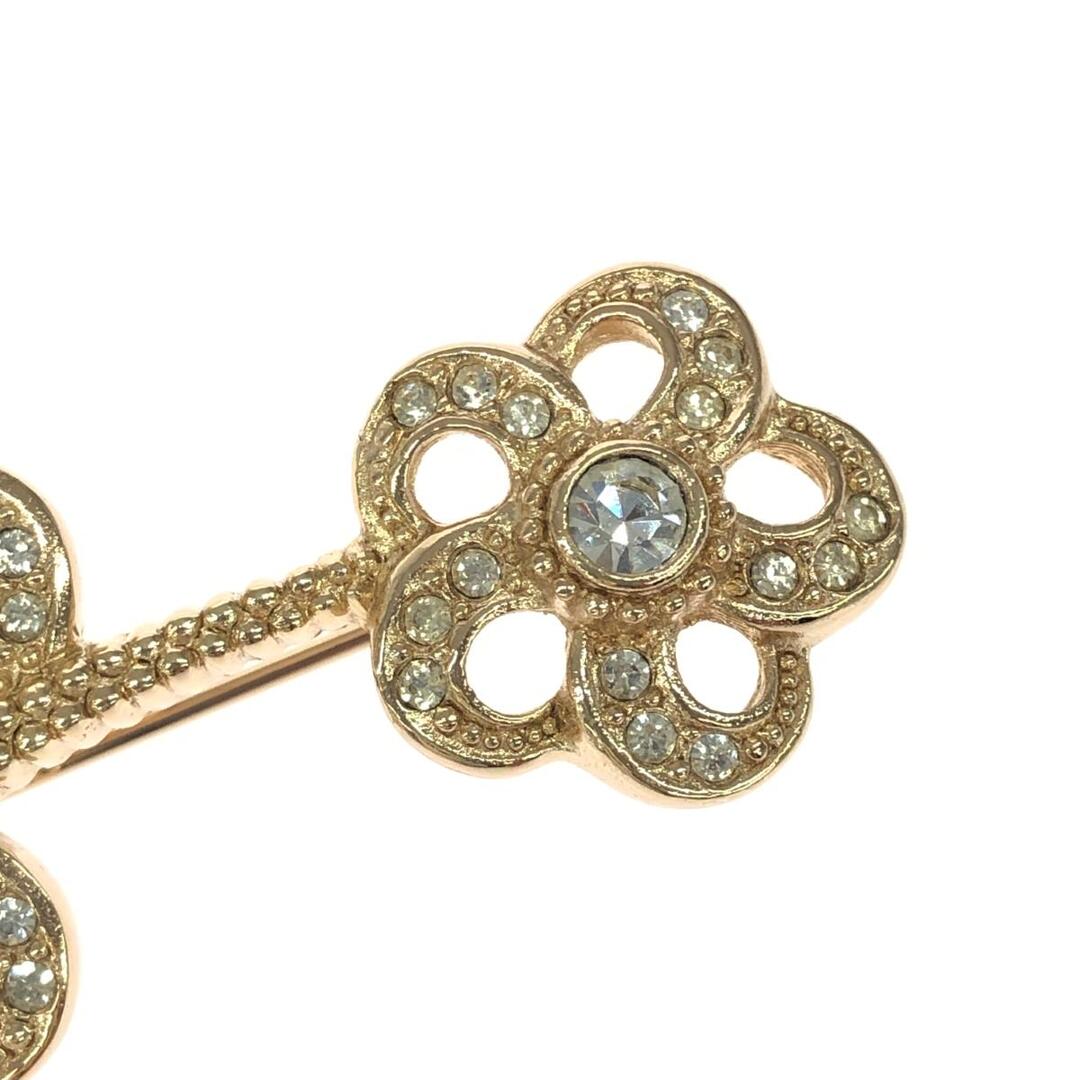 Christian Dior クリスチャンディオール ブローチ フラワーモチーフ