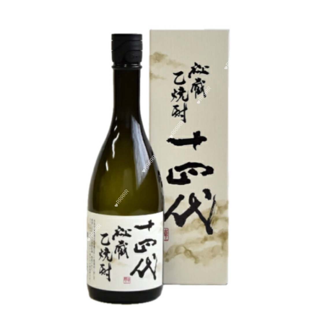 空き瓶】希少 十四代 七垂二十貫 純米大吟醸 未洗浄 箱付き 高木酒造