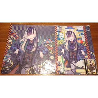 ホロライブ 儒烏風亭らでん スリーブ プレイマット セットの通販 by