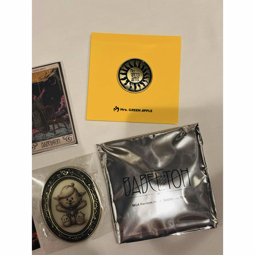 メメル ピンズ スピードJAM´Sくじ ミセスグリーンアップル バベルの塔