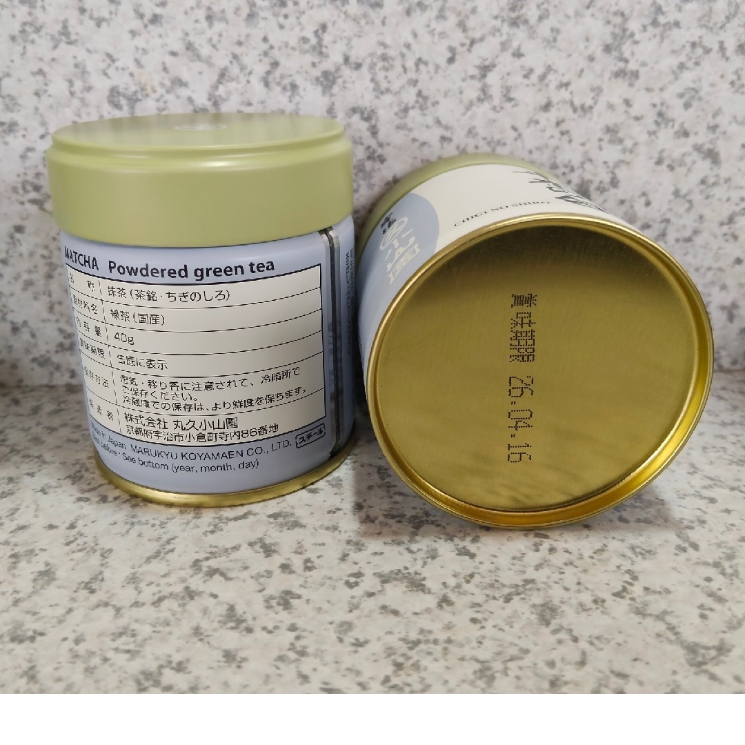 宇治 丸久小山園 抹茶 千木の白 40g4缶セット