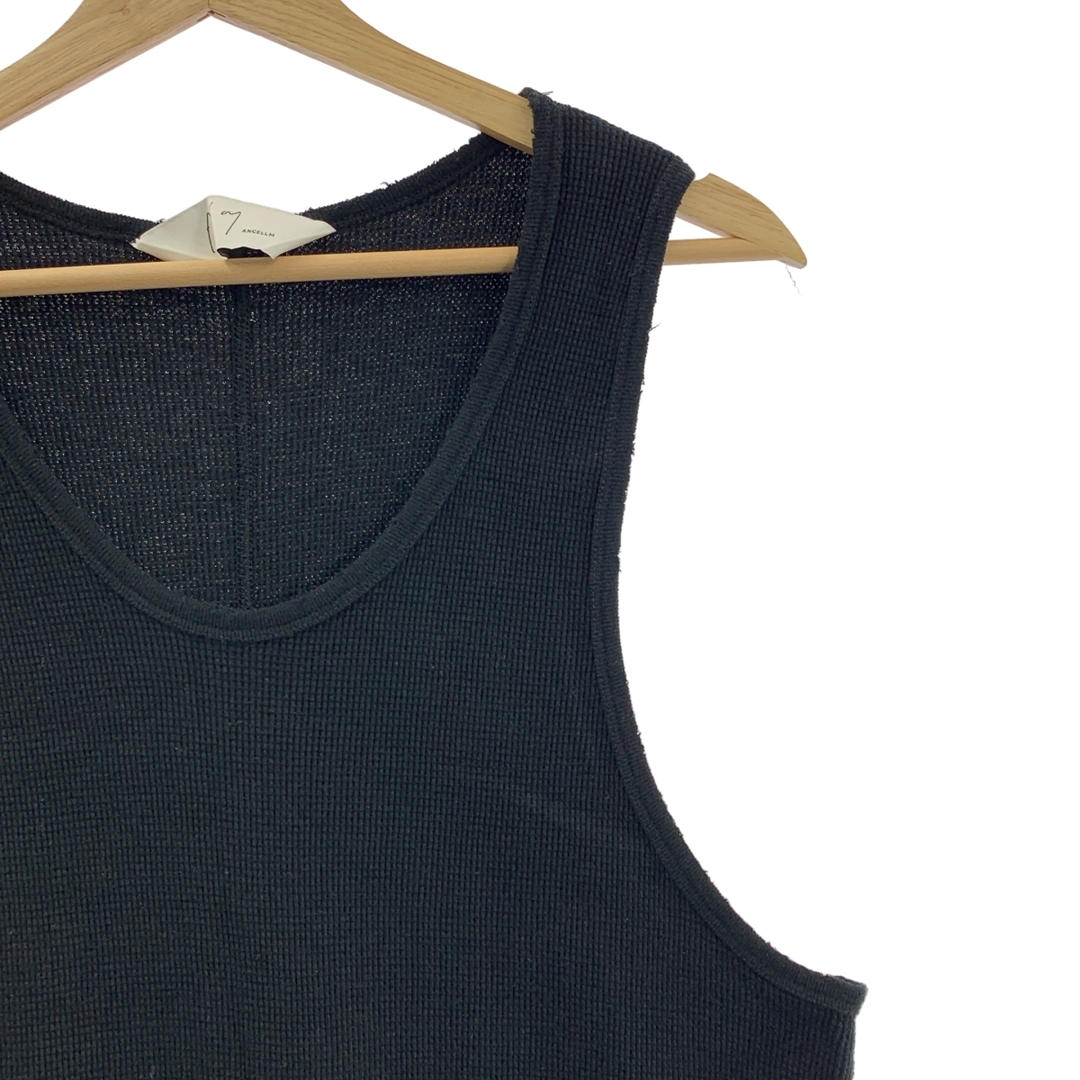 ANCELLM / アンセルム | DAMAGE WAFFLE TANK TOP / ダメージ加工
