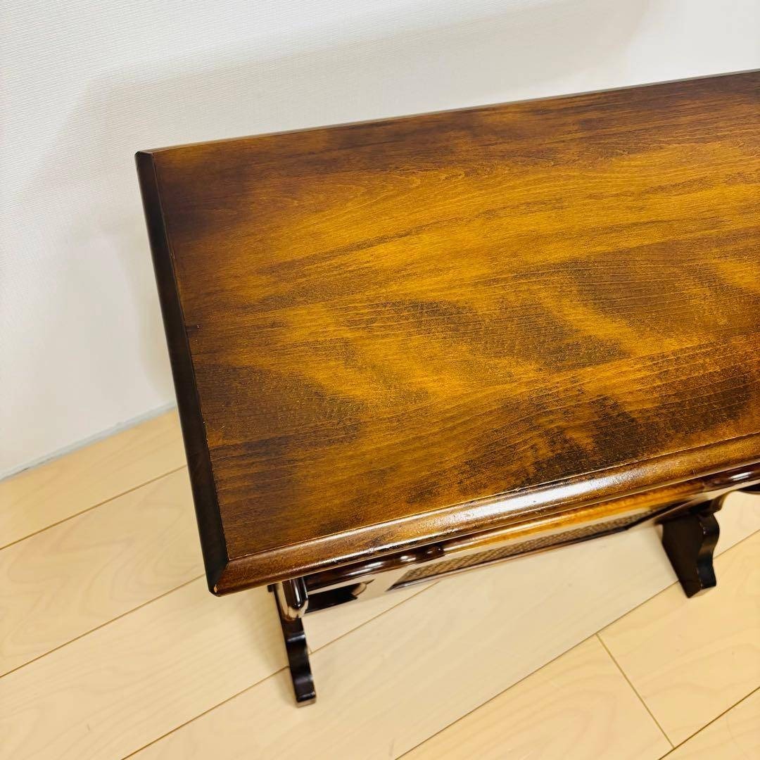 希少品】カリモクkarimoku コロニアル サイドテーブル マガジンラック