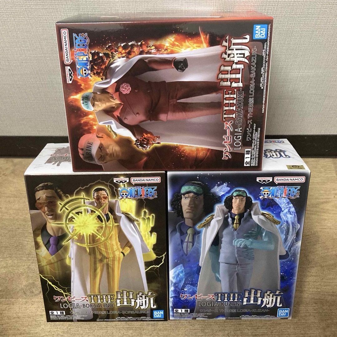 ONE PIECE - 【新品未開封】 ワンピース THE出航 海軍三大将