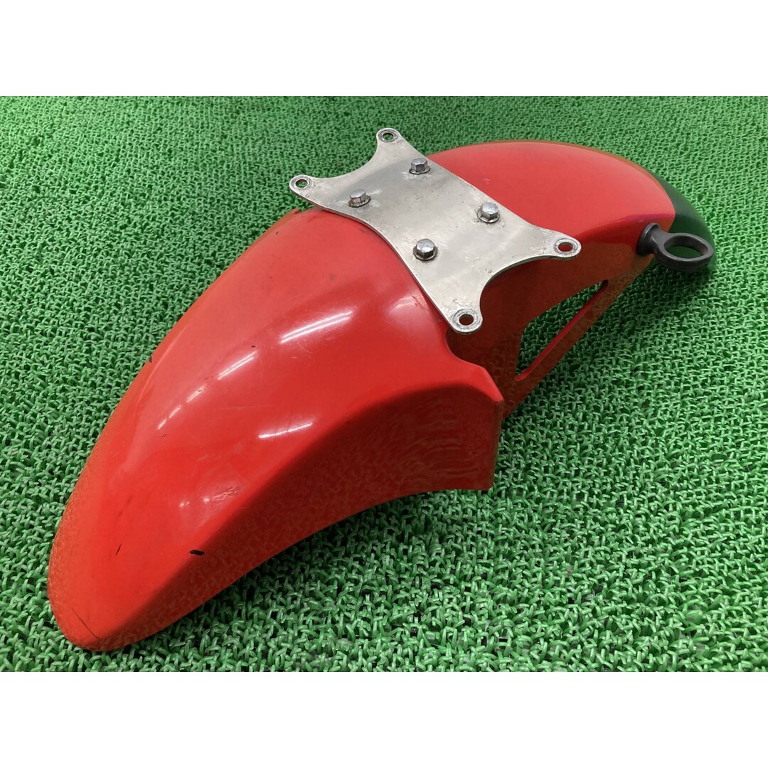 RZ250RR フロントフェンダー 赤/黒 ヤマハ 純正 バイク 部品 51L