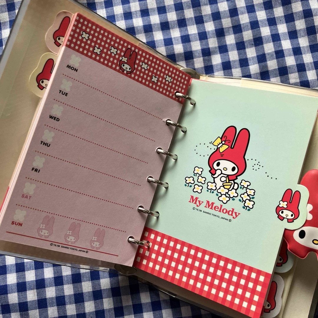 マイメロディ システム手帳 レトロ 当時物