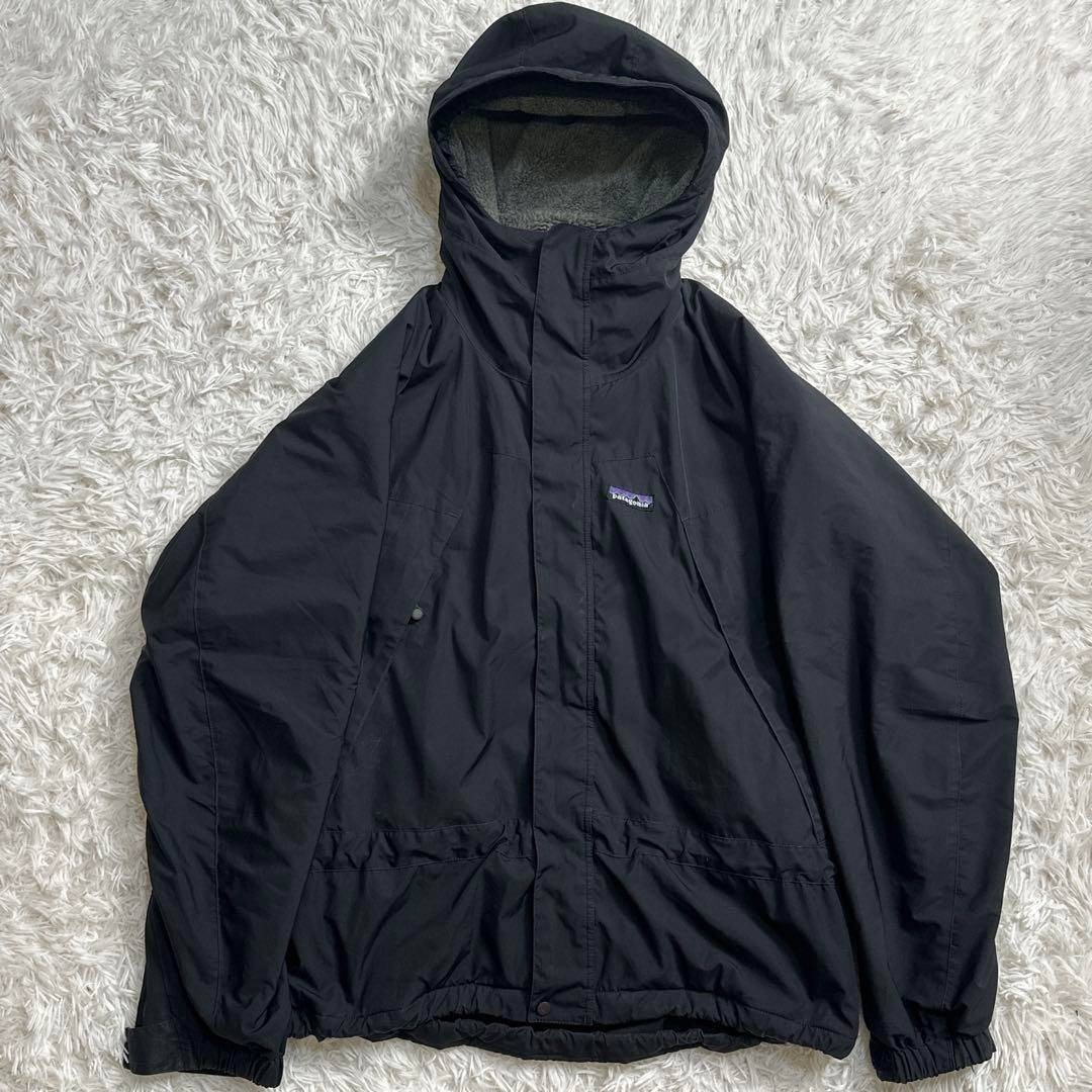 patagonia インファーノジャケット ブラック 06年製 マウンテンパーカ