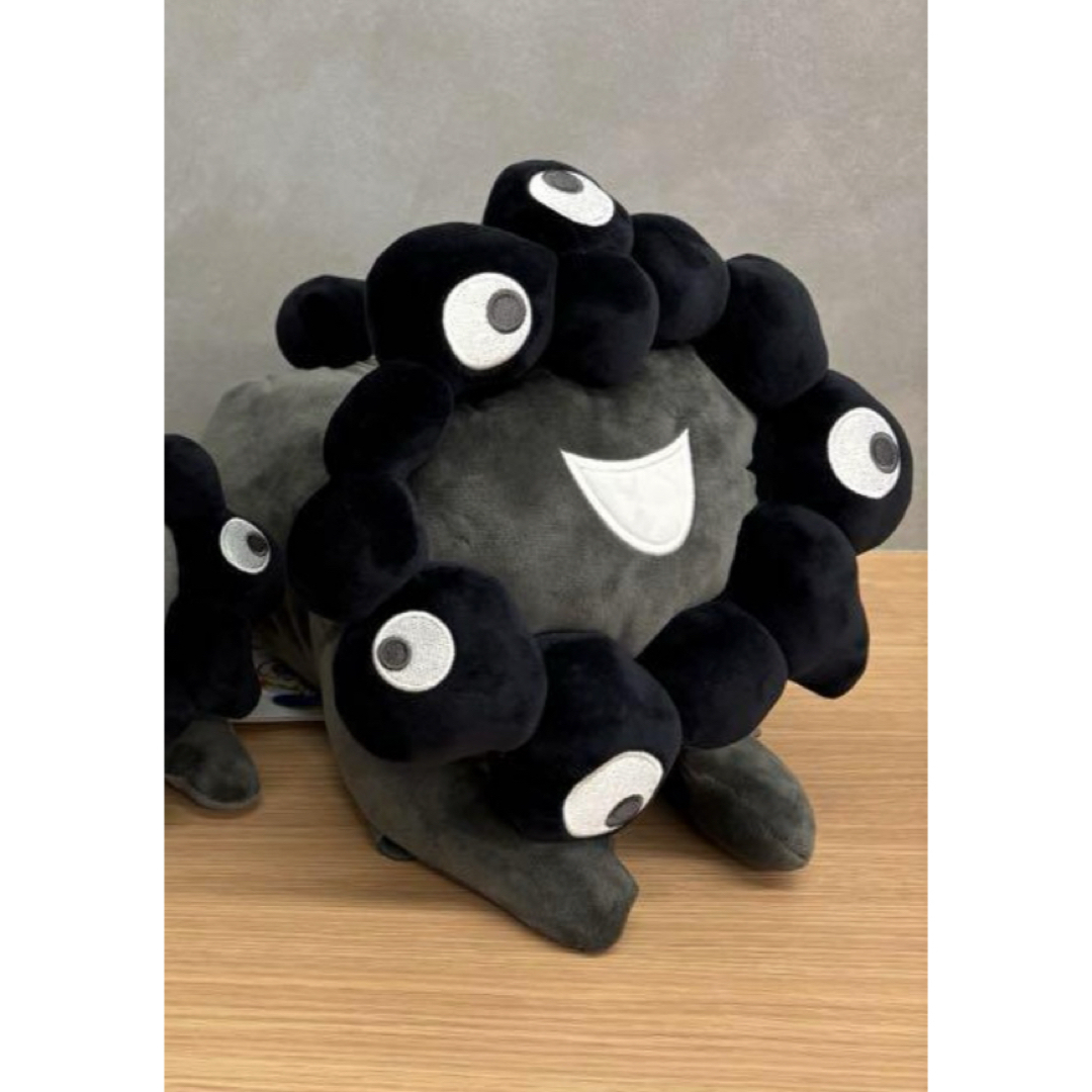 大阪関西万博限定 黒ミャクミャク 這い型ぬいぐるみLサイズ 関西万博