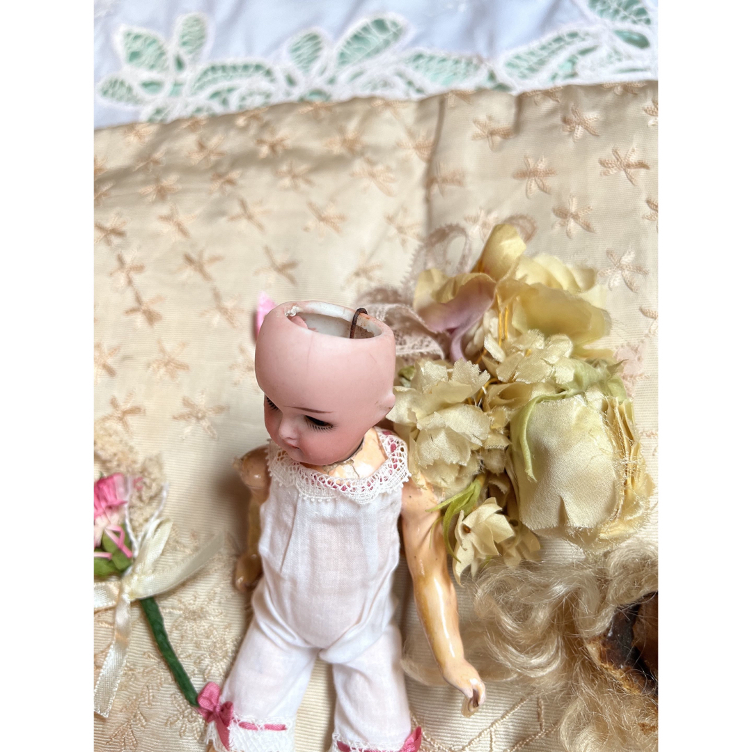 アンティークビスクドール ミニョネット シモハルツインズ・:*+.