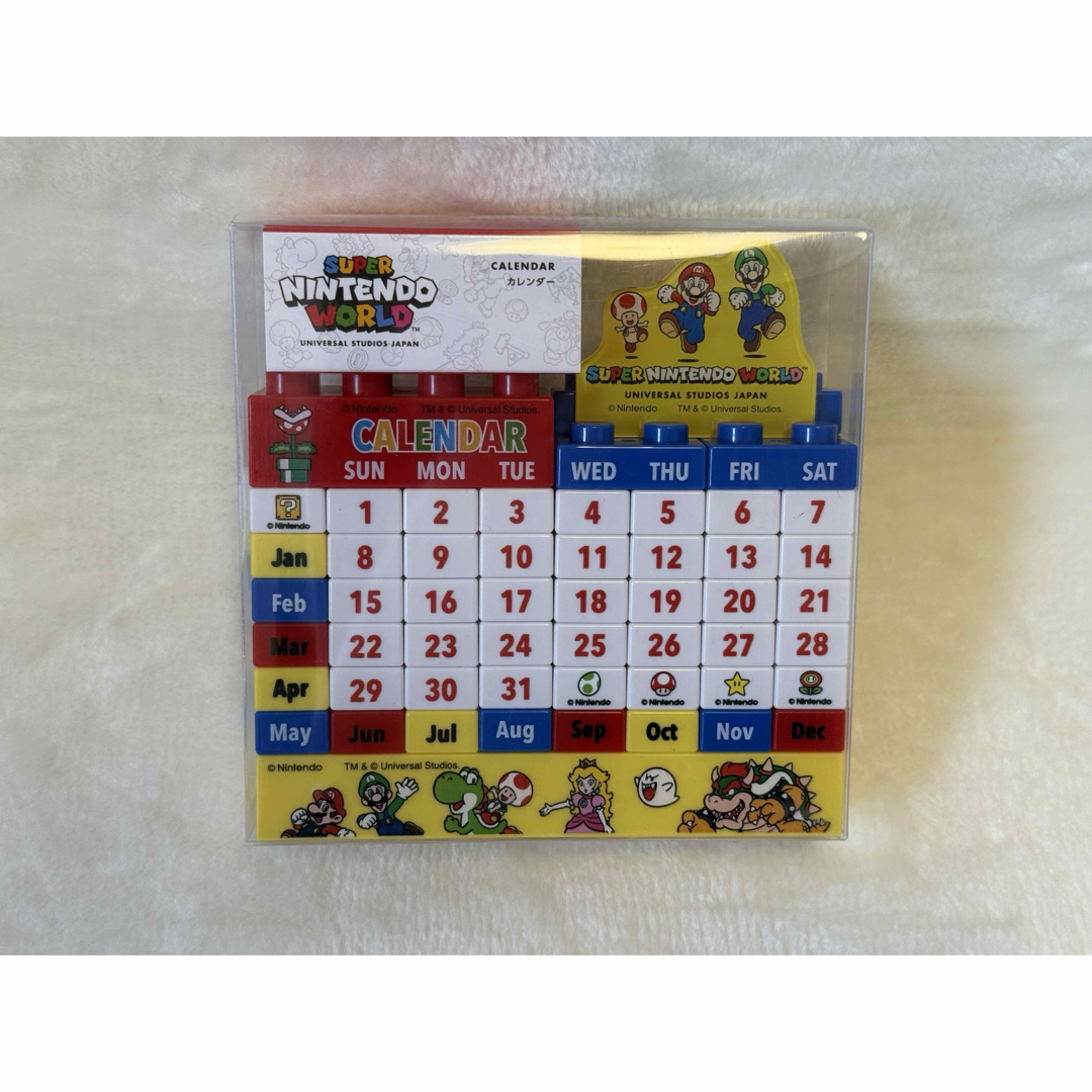 USJ 任天堂マリオ ブロックカレンダー ブロックカレンダー