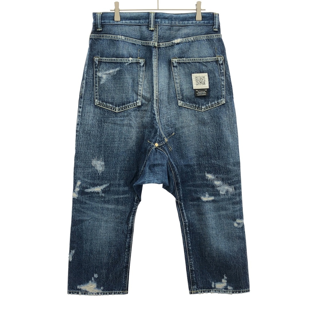 FUMITO GANRYU リペアサルエルパンツ FUMITO GANRYUのサルエルデニムに