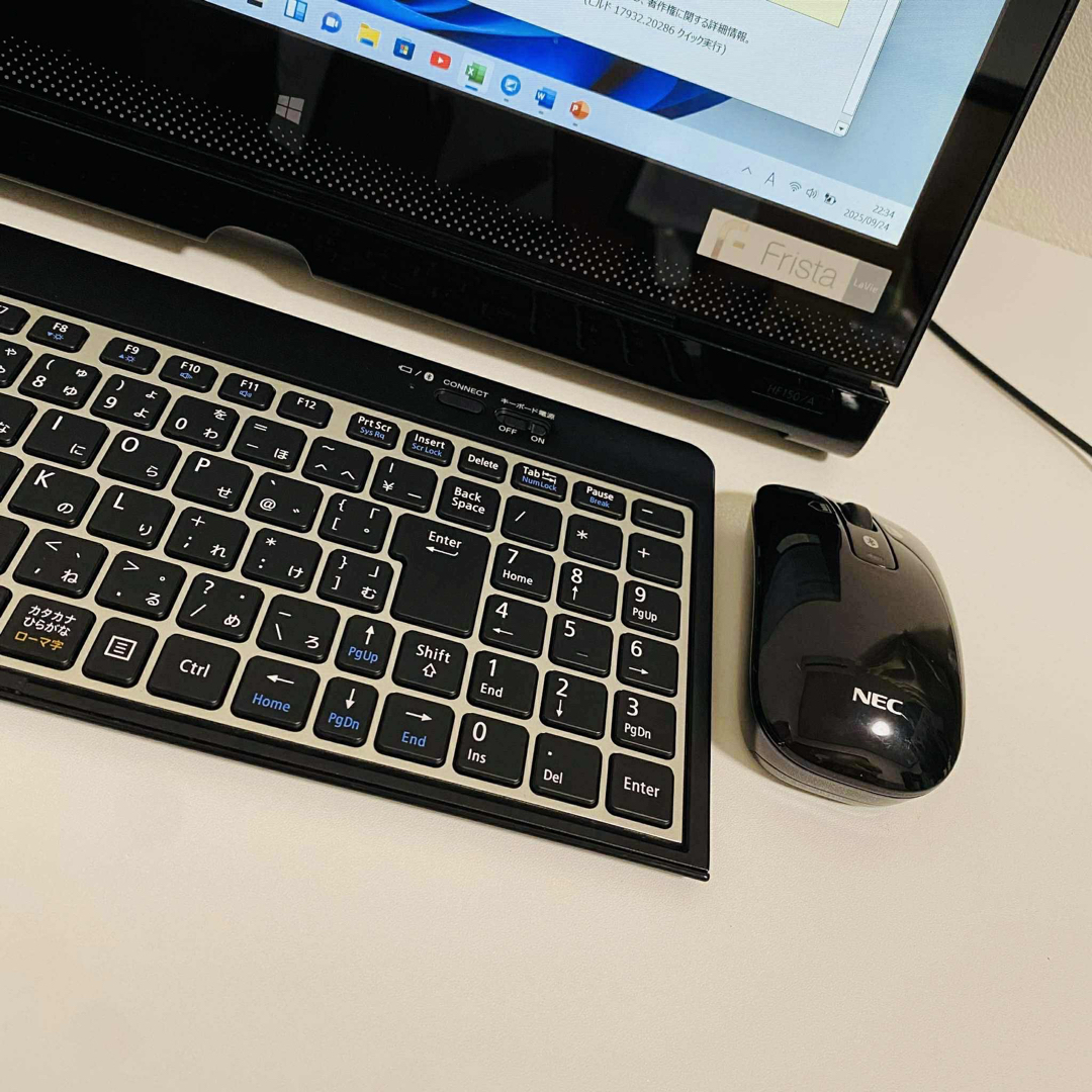 Y814 NECデスクトップSSD高速タッチパネルWindows11オフィス付き Y814