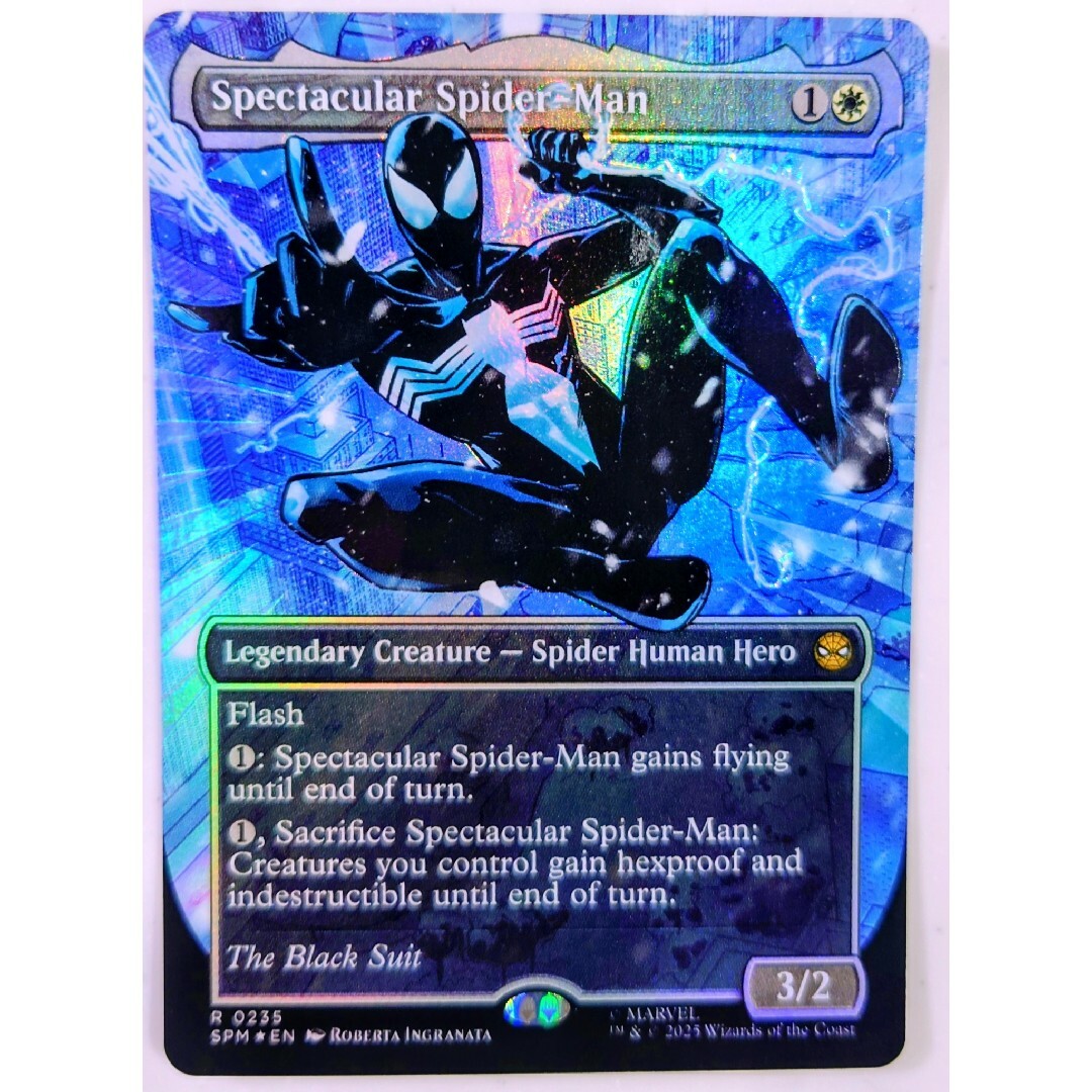 スペクタキュラー・スパイダーマン(239) テクスチャーfoil MTG