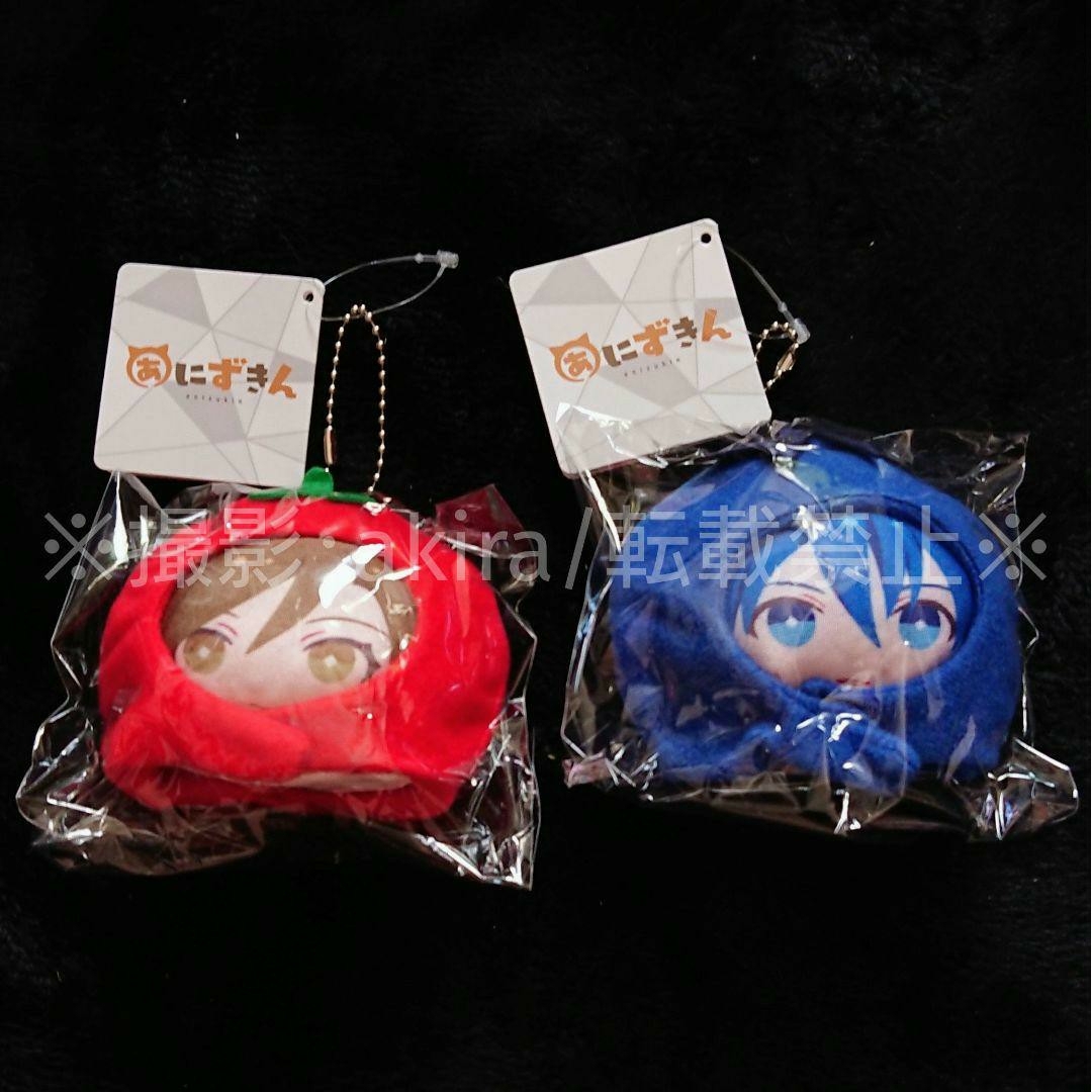 ボカロ MEIKO KAITO ラバーマスコット あにずきん フィギュア 新品