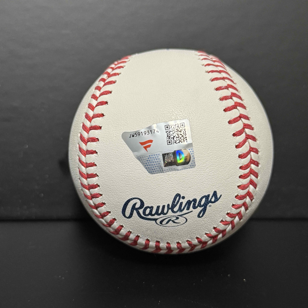 カブス 今永昇太 直筆サイン ボール MLB Fanatics ホログラム付