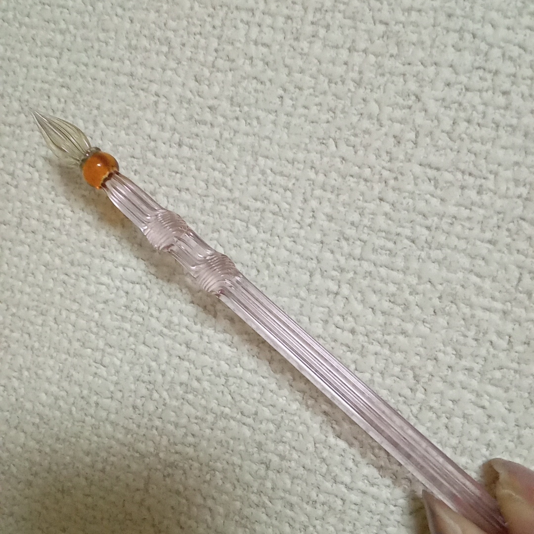 佐瀬工業所 ガラスペン ピンク