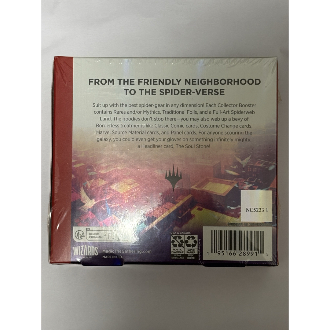 スパイダーマン コレクターブースター 英語版 4パック マジック：ザ